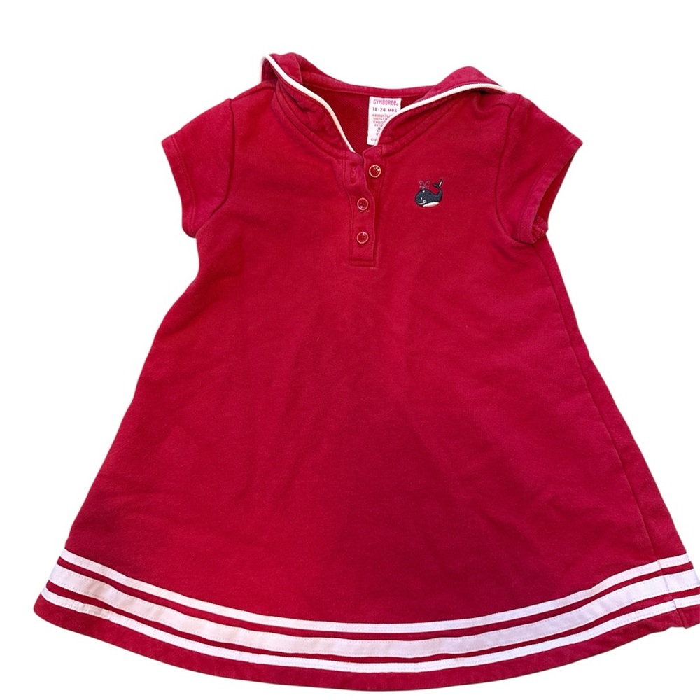 Gymboree Whale & Sailor Polo Dress